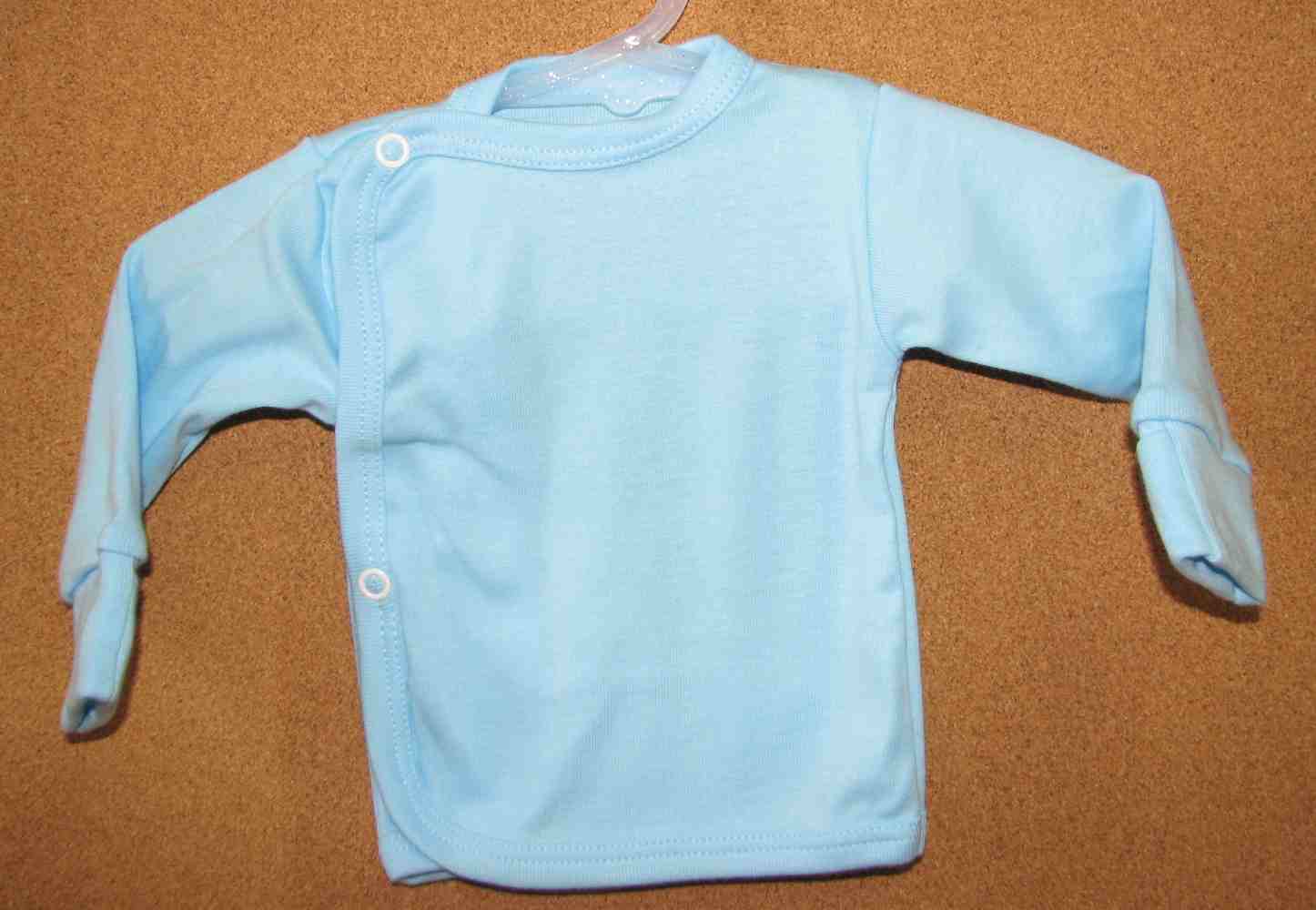 Košielka rukavičky B blue modrá 62 9203