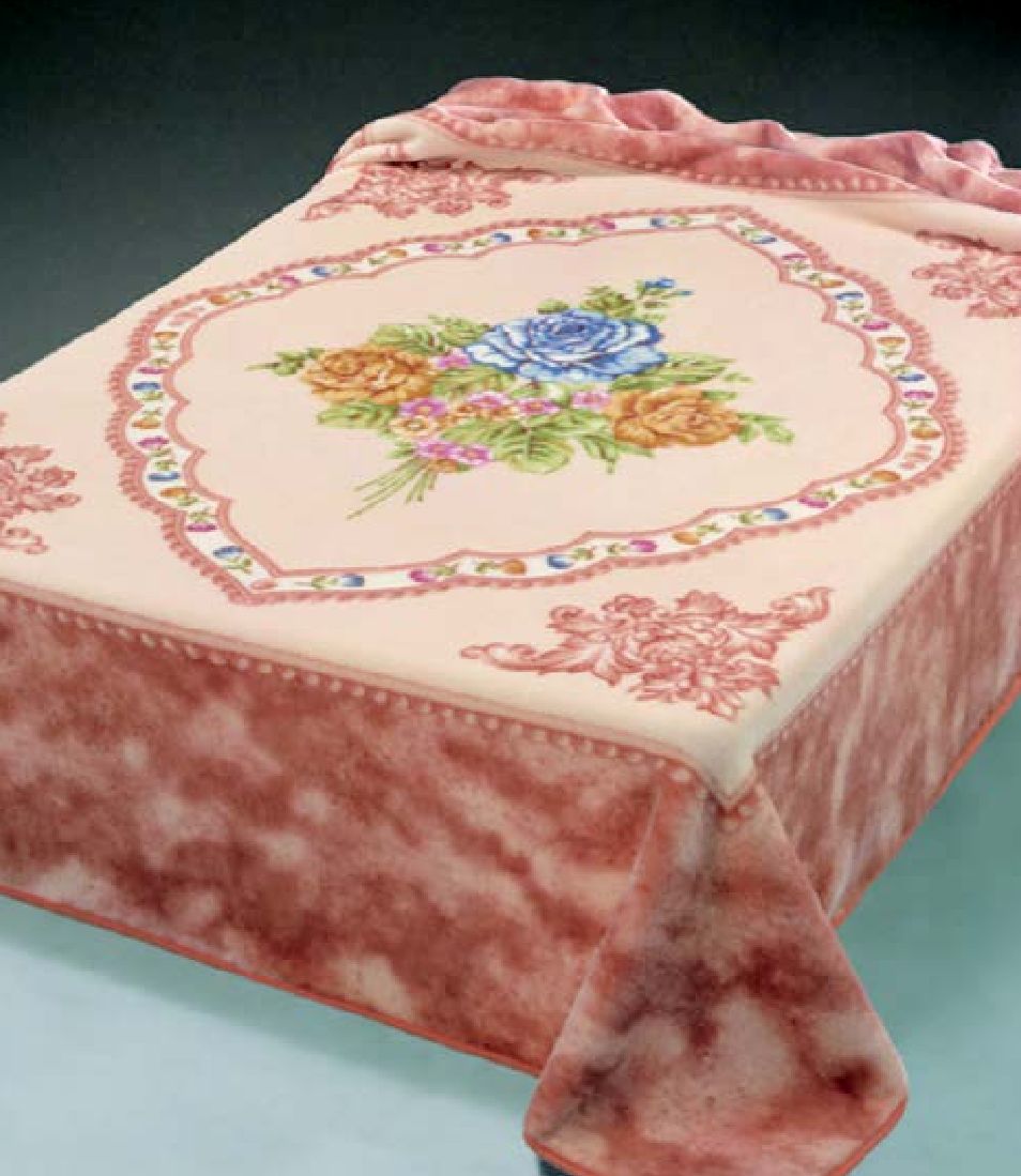 125 220x240 pink ružová deka 4527