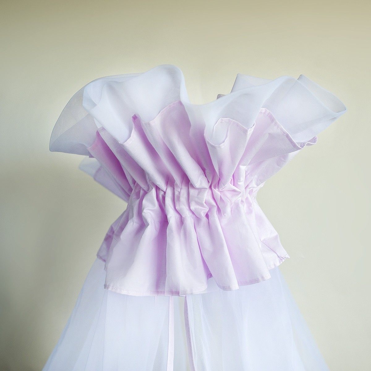 Baldachýn 400x170 moskytiera pink ružová 925