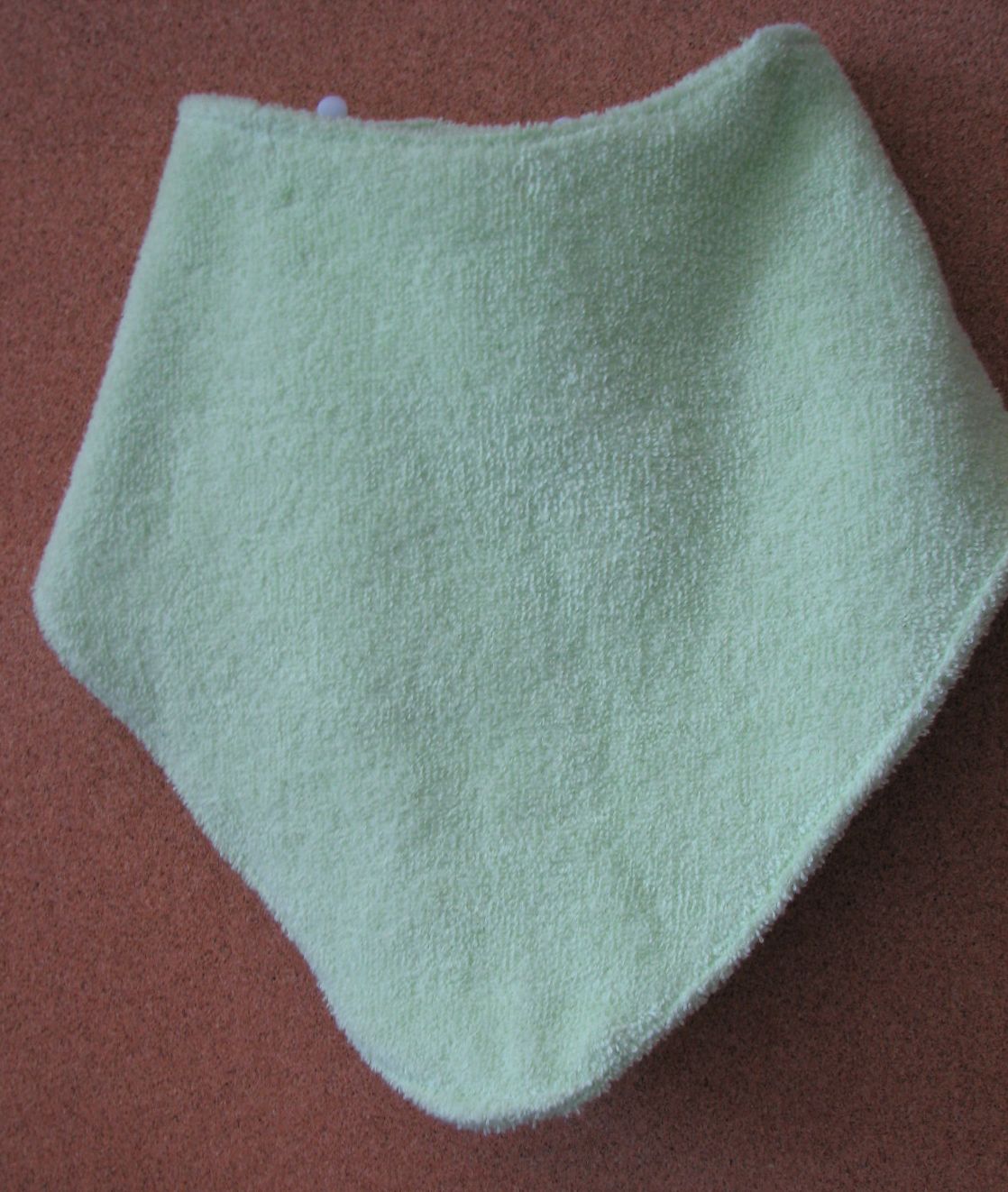 Šálik suchý zips mikroplyš yellow žltá 9301