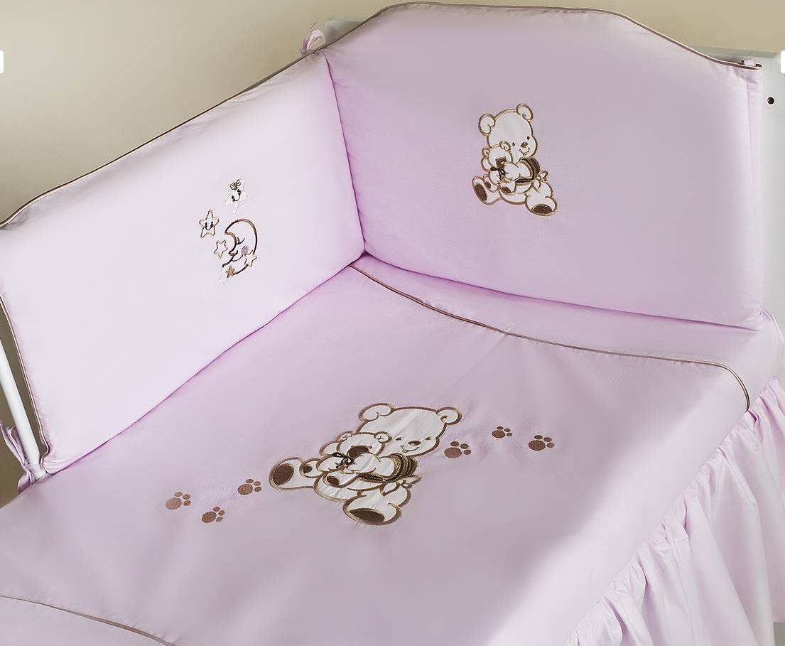 PS 1+1 100x135 40x60 Výš. pink ružová K macko s labkami 933