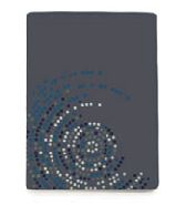 9346 grey concentric 220x240 04 blue modrá deka 937