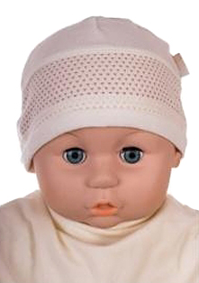 Čiapka Cr-Cz020 Sieťka beige béžová 34 36 38 40 42 987